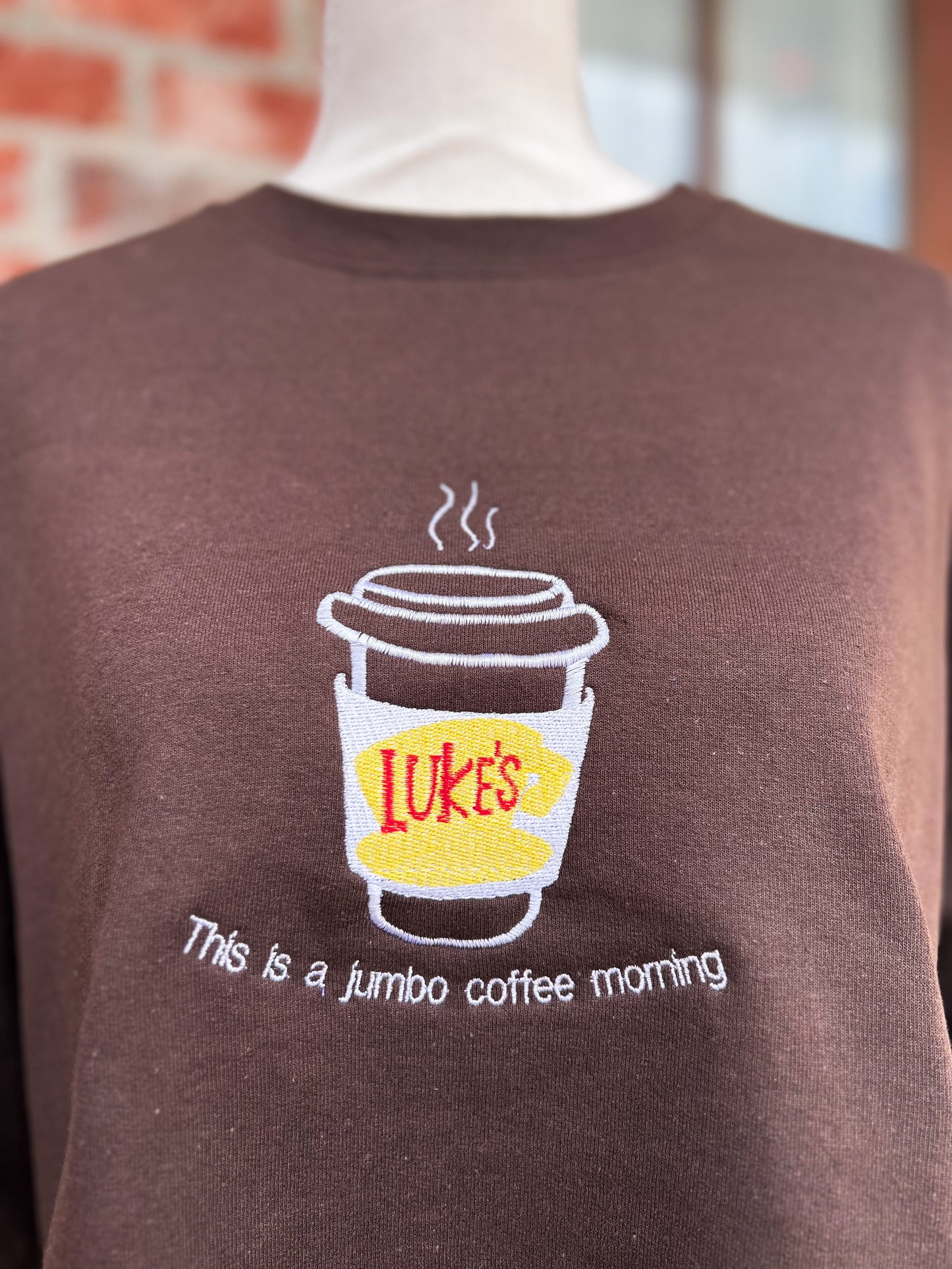 Jumbo Coffee Sweatshirt